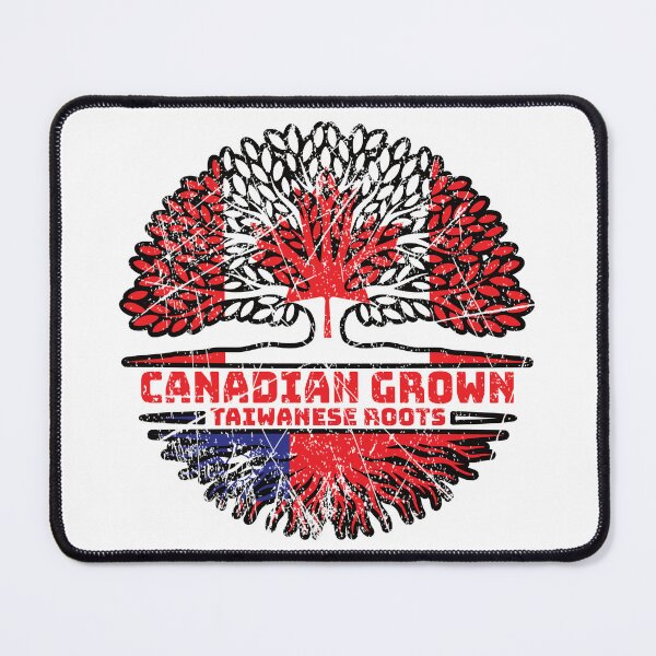 Item preview, Taiwan Taiwanese Canadian Canada Tree Roots Flag designed and sold by FlagX.