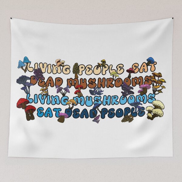 Item preview, Funny Mushroom Thoughts designed and sold by ArtbyDLP.