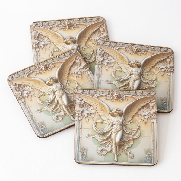 Item preview, wall angel designed and sold by Foxlindesigns.