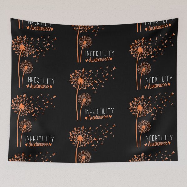 Item preview, Infertility Awareness Week Orange Dandelion designed and sold by THIENVT.