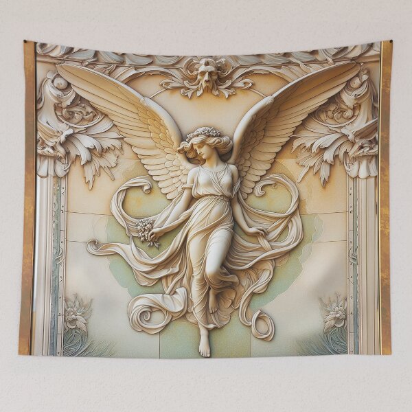 Item preview, wall angel designed and sold by Foxlindesigns.
