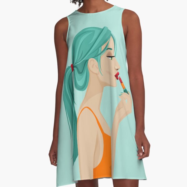 Apocalipstick A-Line Dress