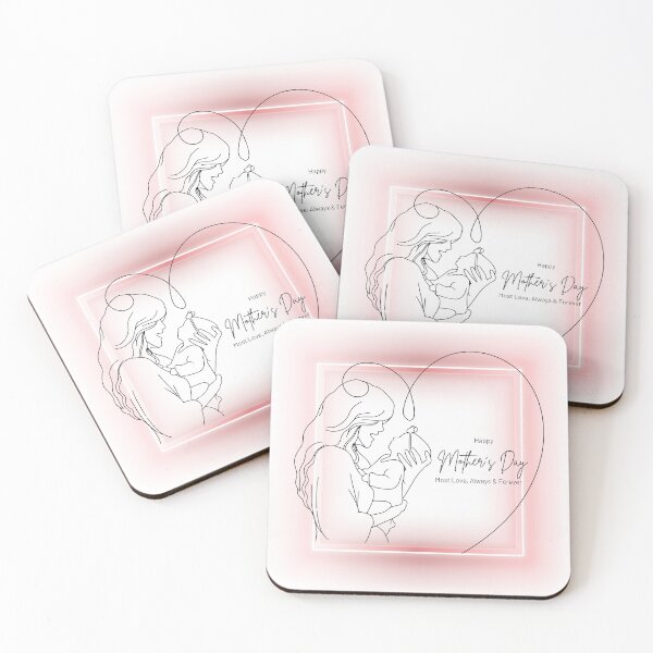 Item preview, Happy mother's day most love, always and forever - mom - mothers day heart - heart designed and sold by DeCodeArtShop.