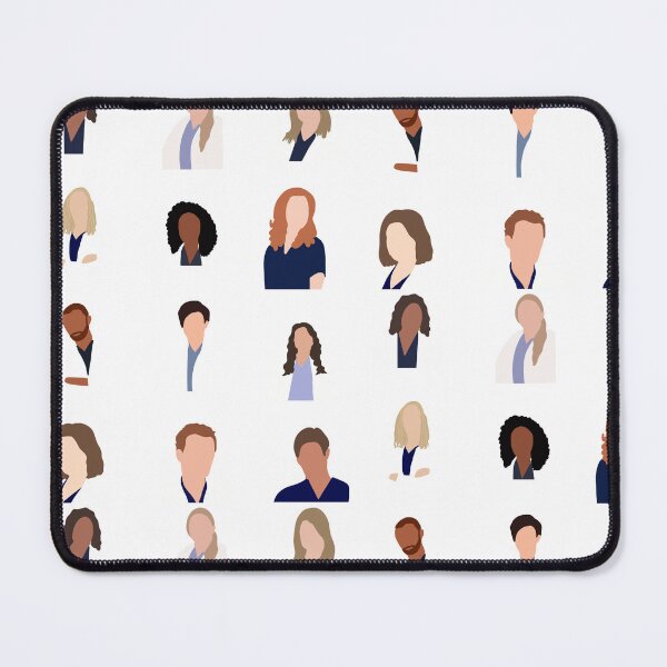 Item preview, Characters of Grey’s Anatomy designed and sold by SidderBug Designs.