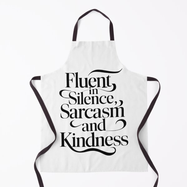 Item preview, Triple Fluent: Silence, Sarcasm, Kindness designed and sold by MyDearWorld.