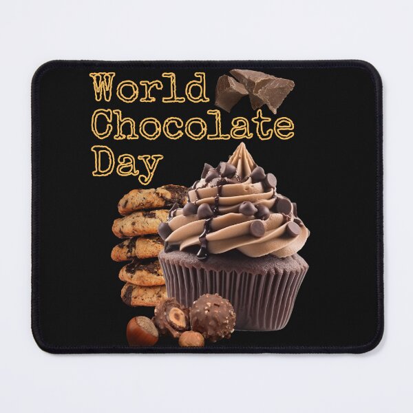 Item preview, Celebrate World Chocolate Day Colorful Design designed and sold by EarthArtDesigns.