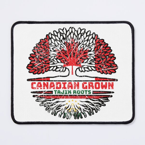 Artikelvorschau, Tadschikistan Tadschikisch Kanadisch Kanada Baum Wurzeln Flagge entworfen und verkauft von FlagX.