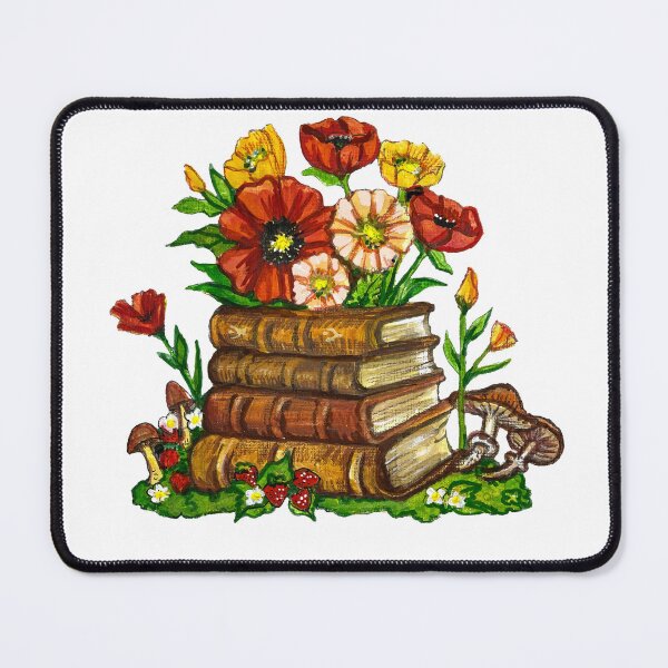 Item preview, Book Lover Floral Art designed and sold by JessicaWCooper.