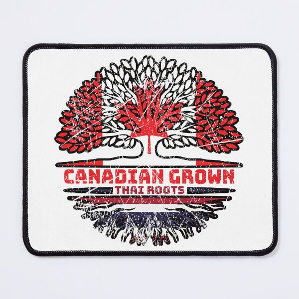 Item preview, Thailand Thai Canadian Canada Tree Roots Flag designed and sold by FlagX.