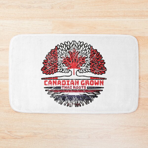 Item preview, Thailand Thai Canadian Canada Tree Roots Flag designed and sold by FlagX.