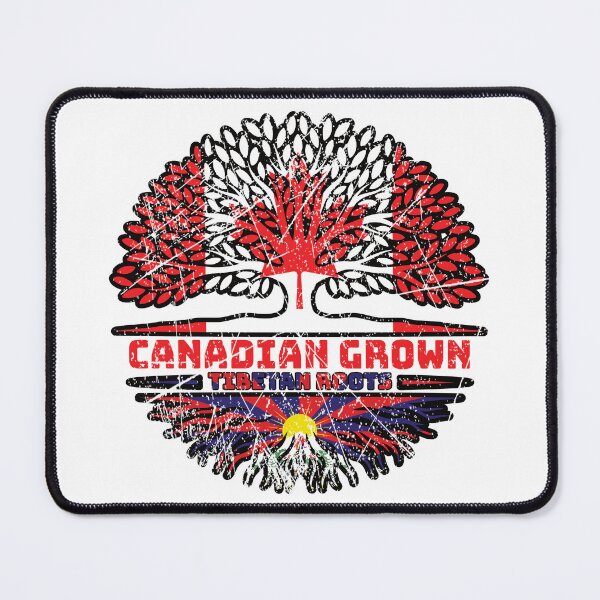 Item preview, Tibet Tibetan Canadian Canada Tree Roots Flag designed and sold by FlagX.