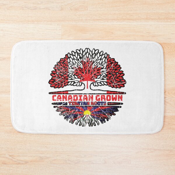 Item preview, Tibet Tibetan Canadian Canada Tree Roots Flag designed and sold by FlagX.