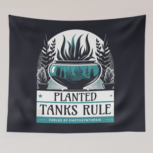 Item preview, Planted Tanks Rule, Cool Aquarium Design designed and sold by FinFriends.