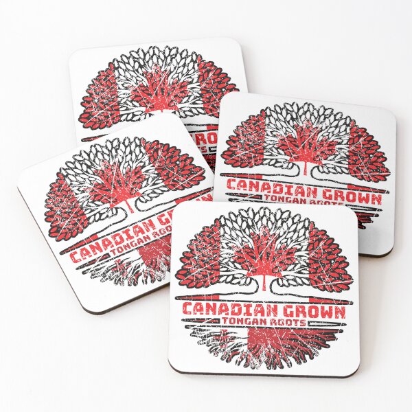 Item preview, Tonga Tongan Canadian Canada Tree Roots Flag designed and sold by FlagX.