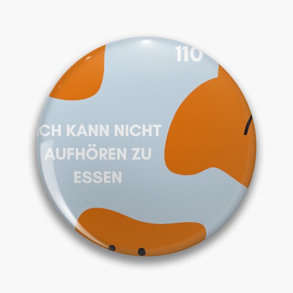 Item preview, Hallo 110, ich kann nicht aufhören zu essen | Blob Character - Clipart designed and sold by RM-Journey.