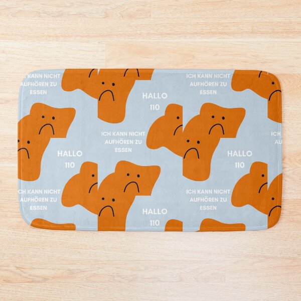 Item preview, Hallo 110, ich kann nicht aufhören zu essen | Blob Character - Clipart designed and sold by RM-Journey.