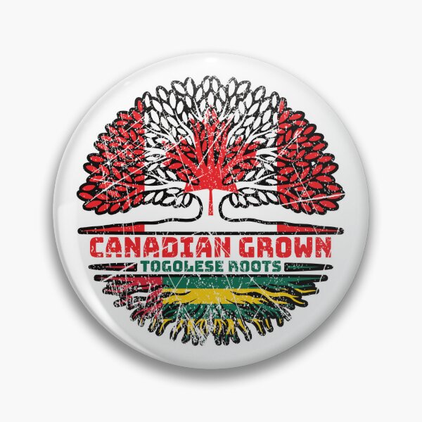 Item preview, Togo Togolese Canadian Canada Tree Roots Flag designed and sold by FlagX.