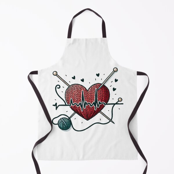 Item preview, Knitting Heartbeat Sewing Lovers designed and sold by Stick-Artistry.