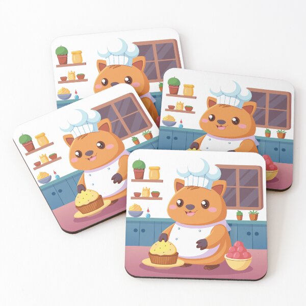 Item preview, Culinary Quokka Tiny Cupcake Delights designed and sold by omerfdln34.