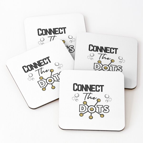 Item preview, Connect The Dots Gold Quote designed and sold by wildwhimsical.