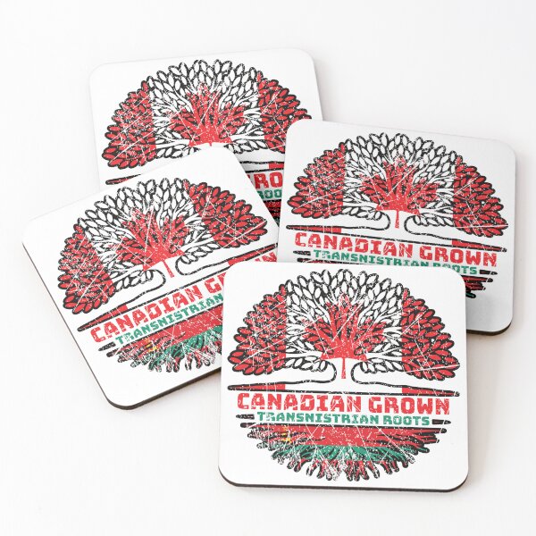 Item preview, Transnistria Transnistrian Canadian Canada Tree Roots Flag designed and sold by FlagX.