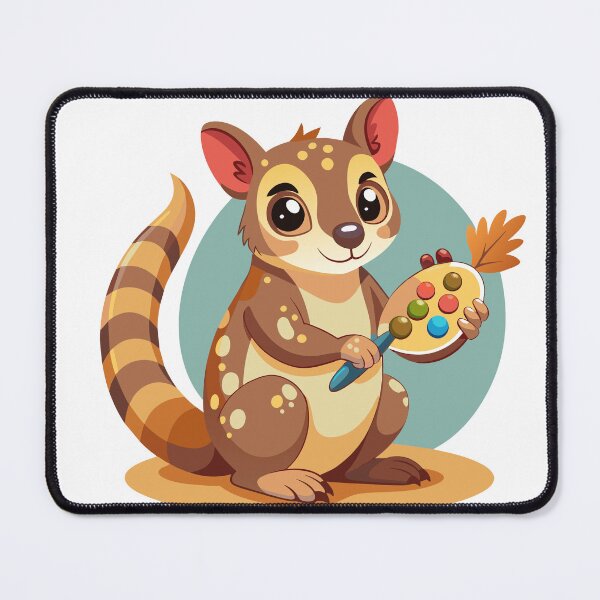 Item preview, Artistic Whiskers Quoll's Creative Canvas designed and sold by omerfdln34.
