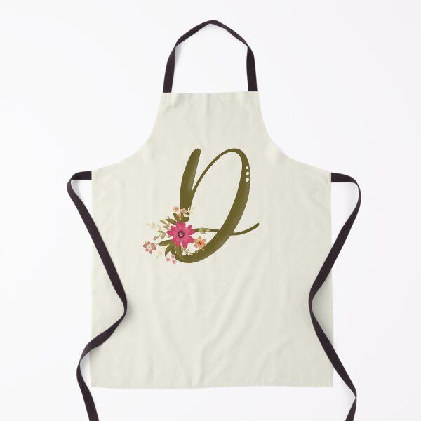 Item preview, Vintage Bouquet Floral Initial Monogram - D designed and sold by Willow & Grace Designs.