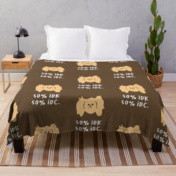 Item preview, 50% idk 50% idc. | Cute Dog Breed Illustration | Adorable Dog Faces designed and sold by RM-Journey.