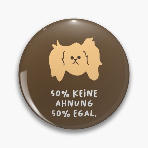 Item preview, 50% keine Ahnung, 50% egal | Cute Dog Breed Illustration | Adorable Dog Faces designed and sold by RM-Journey.