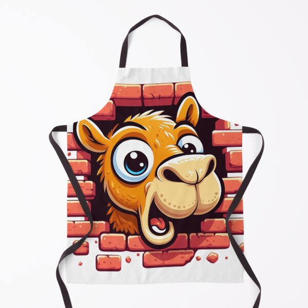 Item preview, Cartoon Camel Hole in a Wall designed and sold by deniz kaya.