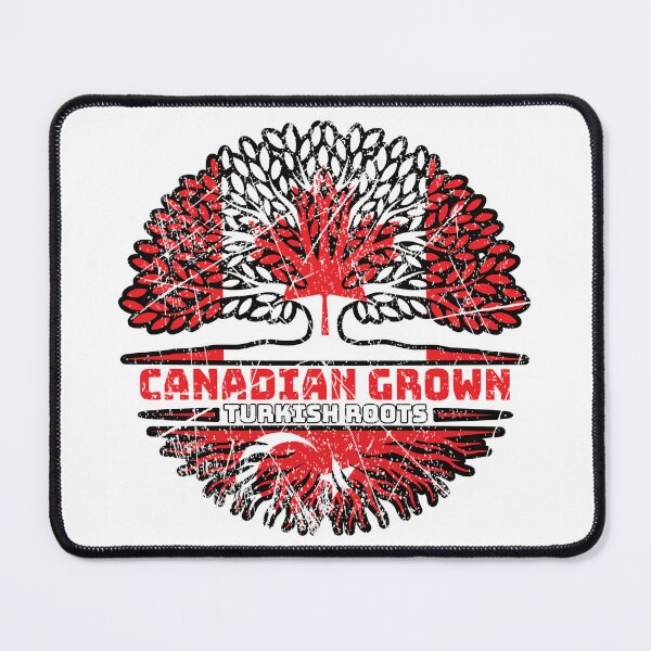 Item preview, Turkey Turkish Canadian Canada Tree Roots Flag designed and sold by FlagX.