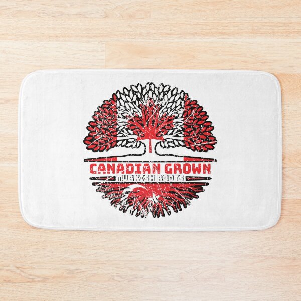 Item preview, Turkey Turkish Canadian Canada Tree Roots Flag designed and sold by FlagX.