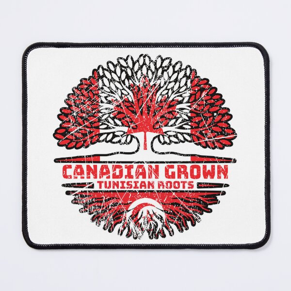 Item preview, Tunisia Tunisian Canadian Canada Tree Roots Flag designed and sold by FlagX.