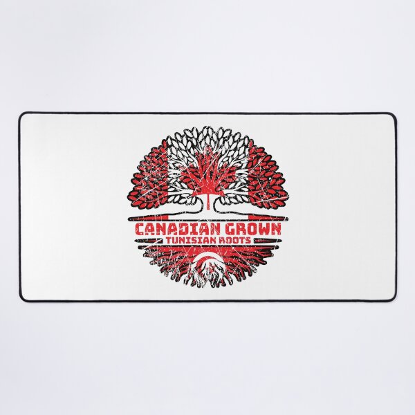 Item preview, Tunisia Tunisian Canadian Canada Tree Roots Flag designed and sold by FlagX.