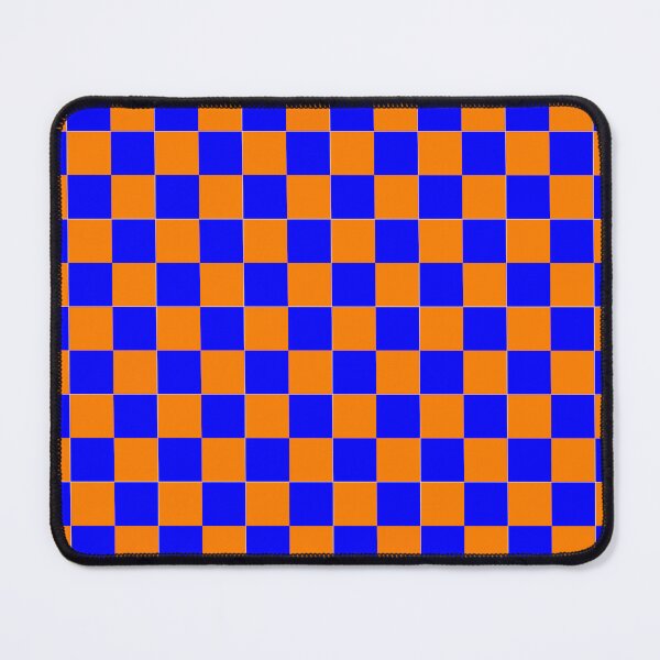 Item preview, Checkered Purple and Orange Classic Checkerboard Pattern designed and sold by PurpleLoveStore.