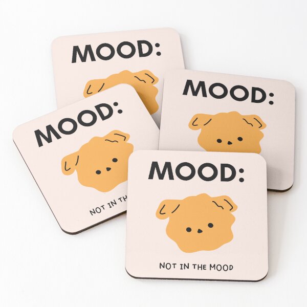 Item preview, Mood: Not in the Mood | Cute Dog Breed Illustration | Adorable Dog Faces designed and sold by RM-Journey.