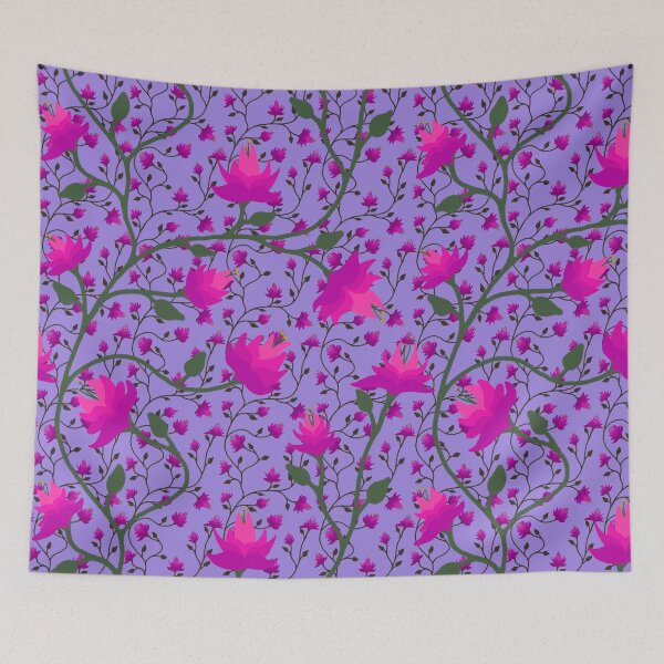 Item preview, Tangled Vines and Flowers (Periwinkle) designed and sold by AmberAzbell.