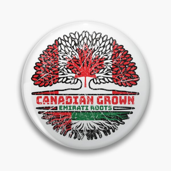 Item preview, United Arab Emirates Emirati Canadian Canada Tree Roots Flag designed and sold by FlagX.