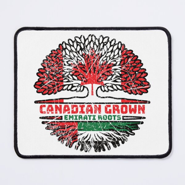Item preview, United Arab Emirates Emirati Canadian Canada Tree Roots Flag designed and sold by FlagX.