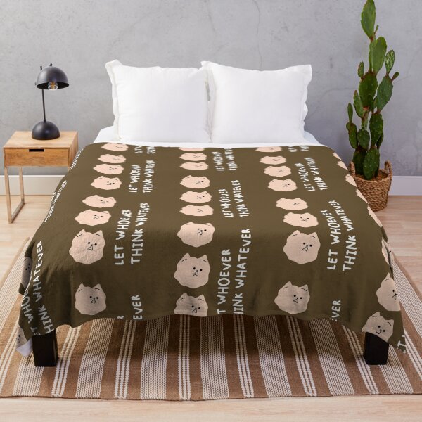 Item preview, Let Whoever Think Whatever | Cute Dog Breed Illustration | Adorable Dog Faces designed and sold by RM-Journey.