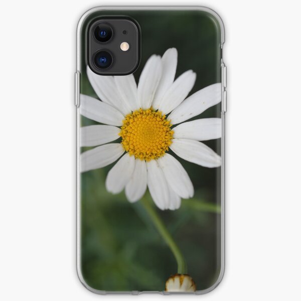 White Daisy iPhone Soft Case