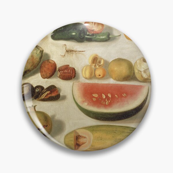 Item preview, Still Life With Fruit (with Scorpion and Frog) 1874 Hermenegildo Bustos designed and sold by Oracle0702.