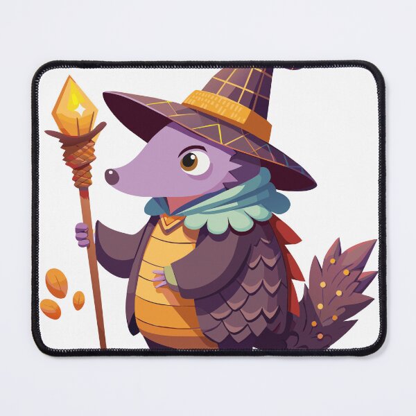 Item preview, Wizardry Whiskers Pangolin's Enchantment designed and sold by omerfdln34.