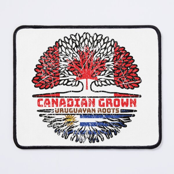 Item preview, Uruguay Uruguayan Canadian Canada Tree Roots Flag designed and sold by FlagX.