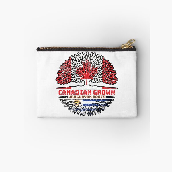 Item preview, Uruguay Uruguayan Canadian Canada Tree Roots Flag designed and sold by FlagX.