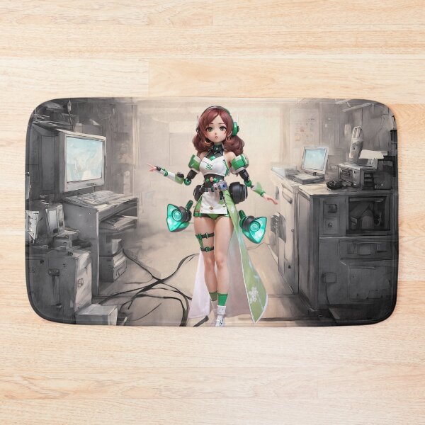 Item preview, Cybernetic Hacker Girl designed and sold by Namelesssss458.