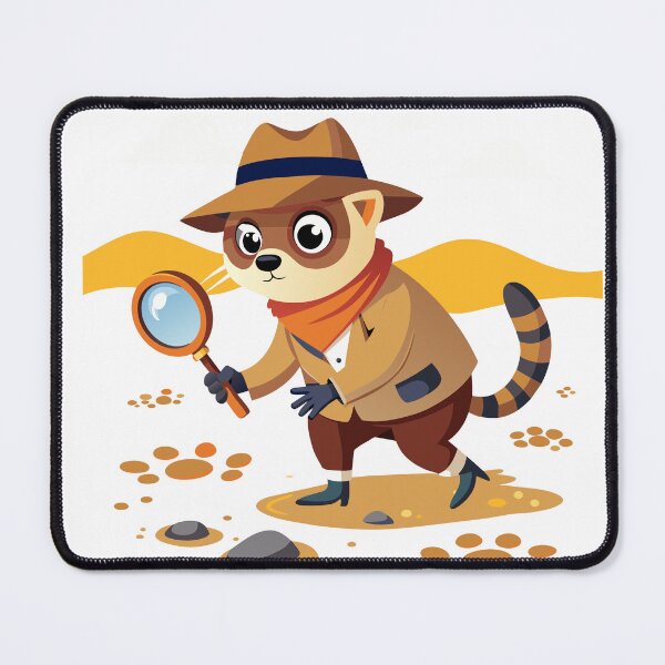 Item preview, Sleuthing Sands Meerkat's Detective Quest designed and sold by omerfdln34.