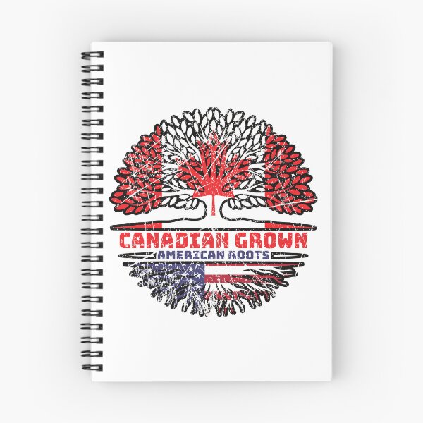 Item preview, US American USA United States Canadian Canada Tree Roots Flag designed and sold by FlagX.
