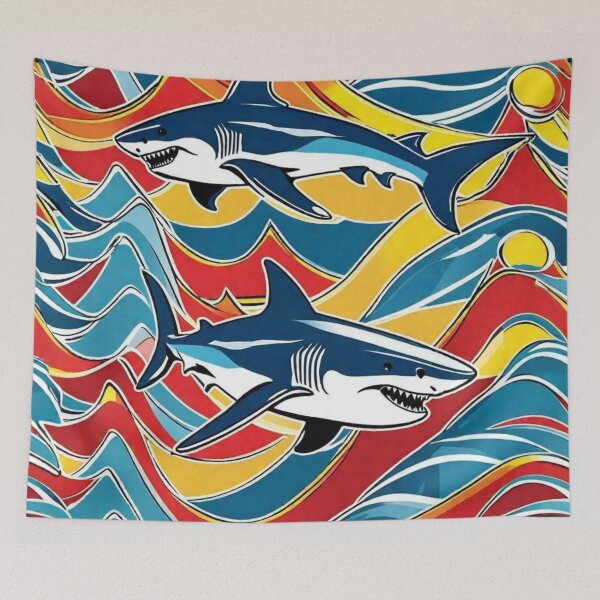Item preview, Two Shark Madness designed and sold by pUNKnown.