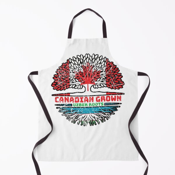 Item preview, Uzbekistan Uzbek Uzbeg Usbeg Canadian Canada Tree Roots Flag designed and sold by FlagX.